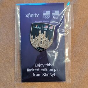 Xfinity 2026 Winter Olympics Milano Cortina Commerative Pin